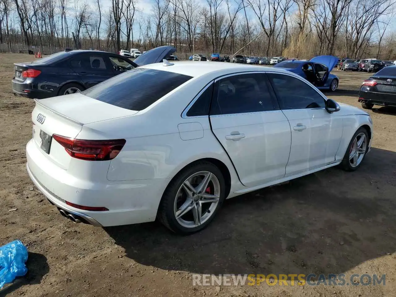 3 Photograph of a damaged car WAUB4AF44KA114767 AUDI S4/RS4 2019