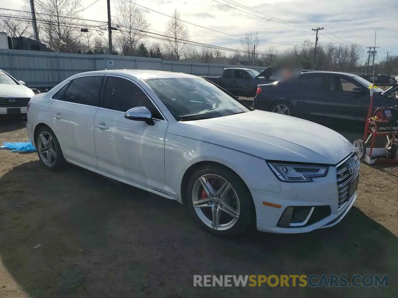 4 Photograph of a damaged car WAUB4AF44KA114767 AUDI S4/RS4 2019