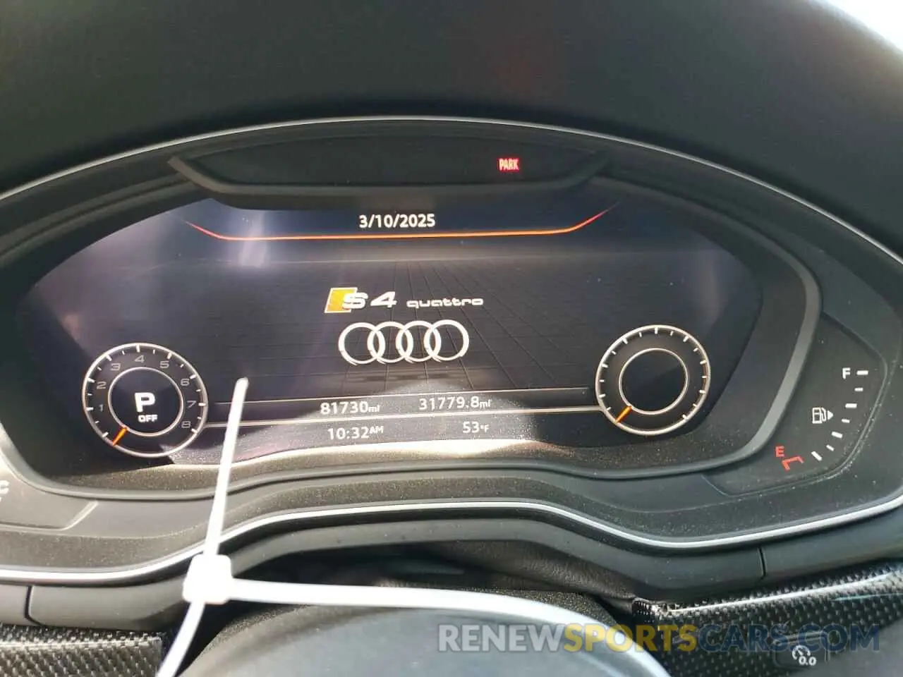 9 Photograph of a damaged car WAUB4AF44KA114767 AUDI S4/RS4 2019