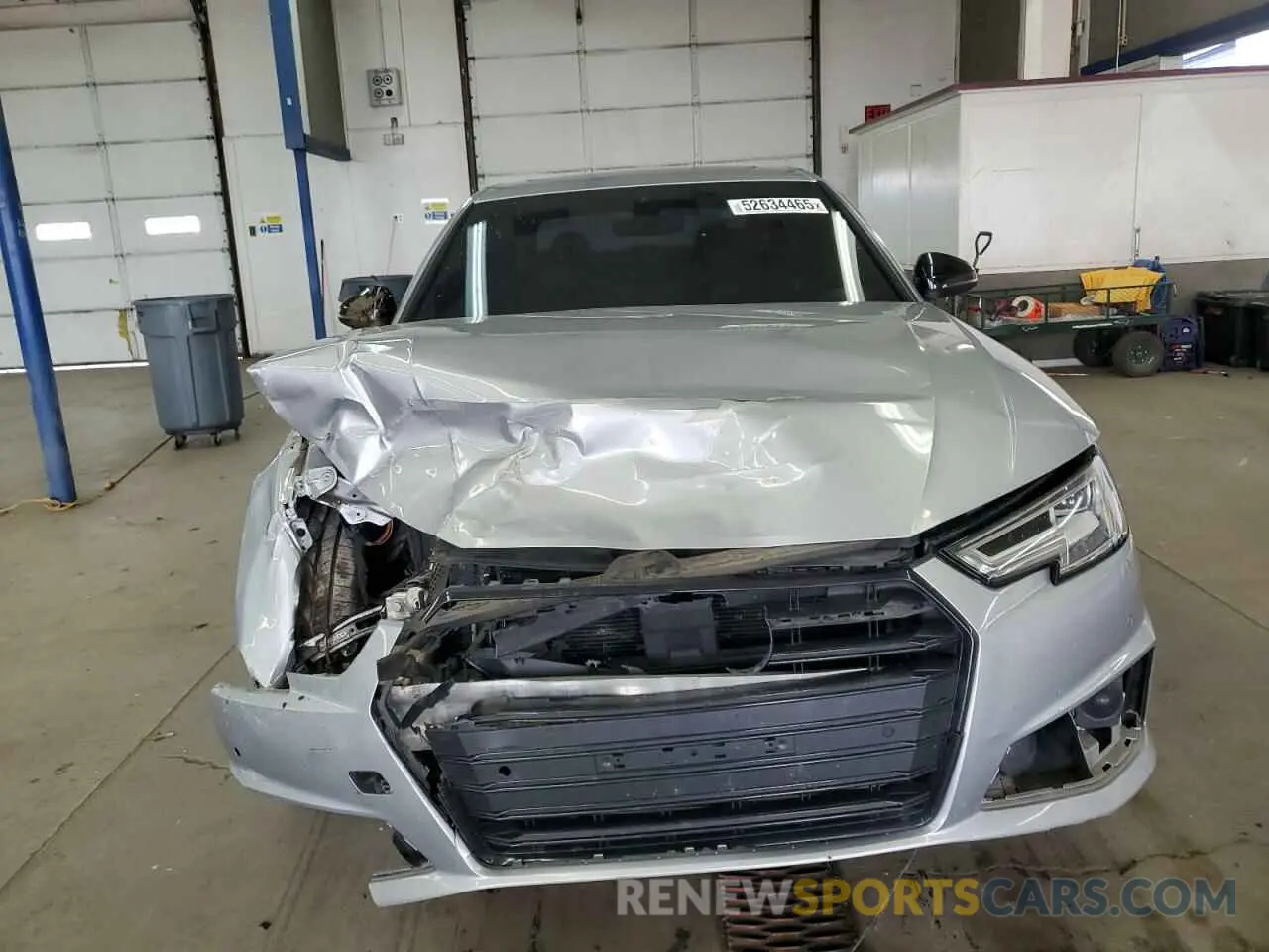 5 Photograph of a damaged car WAUB4AF48KA020391 AUDI S4/RS4 2019