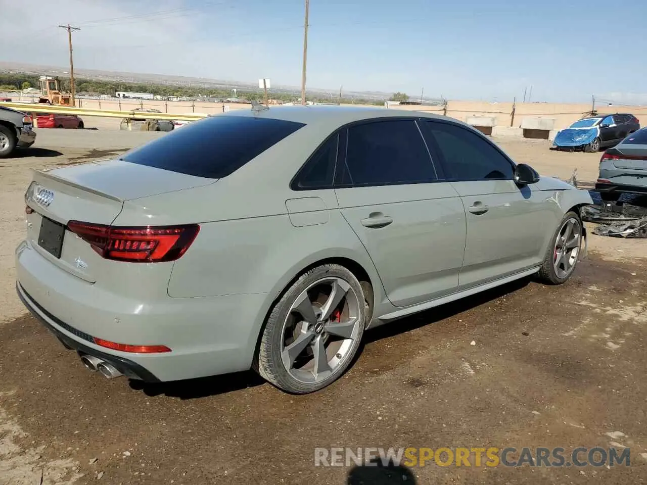 3 Photograph of a damaged car WAUB4AF48KA033657 AUDI S4/RS4 2019