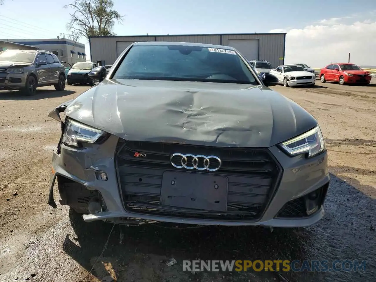 5 Photograph of a damaged car WAUB4AF48KA033657 AUDI S4/RS4 2019