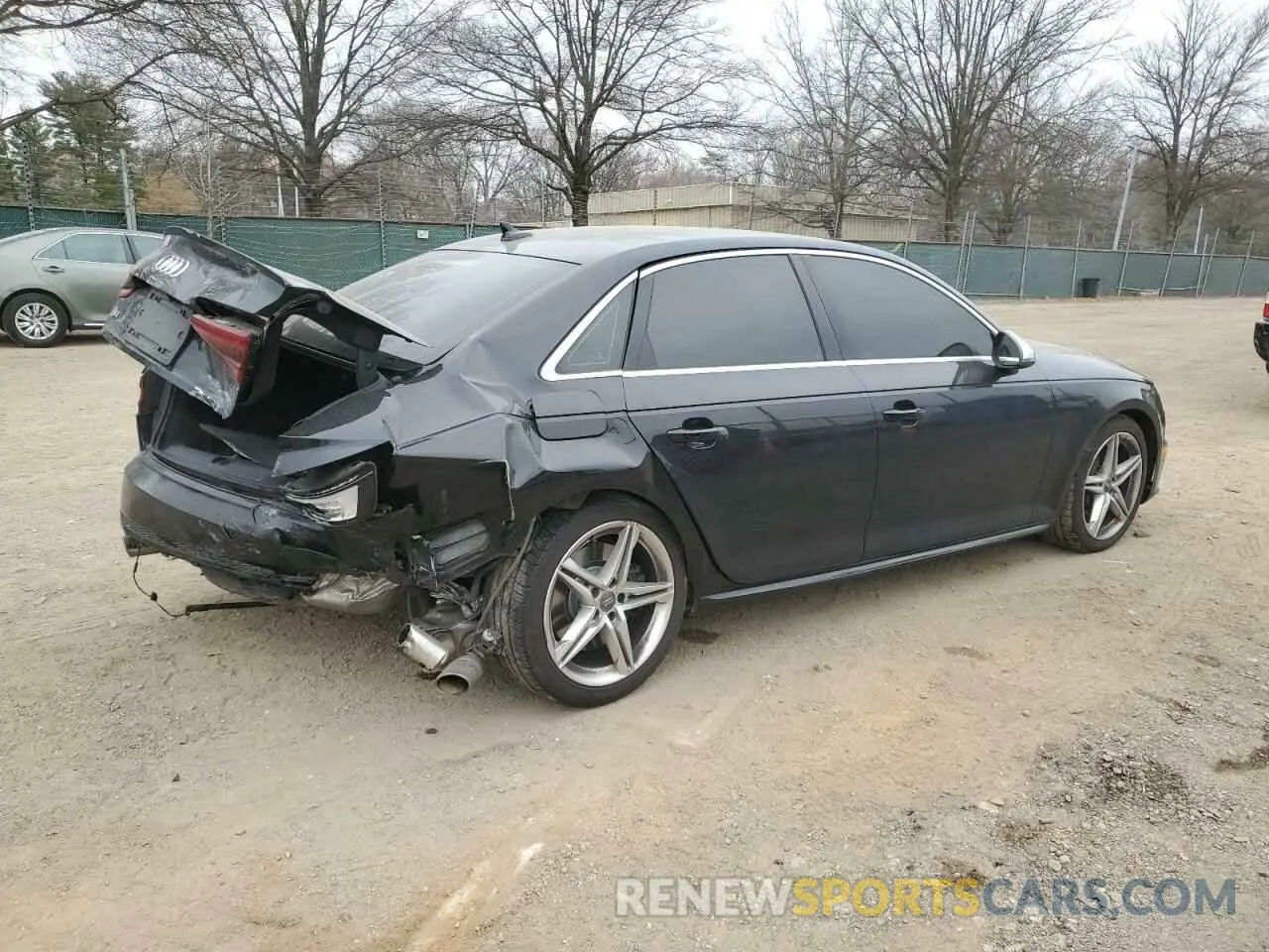 3 Photograph of a damaged car WAUB4AF49KA116434 AUDI S4/RS4 2019