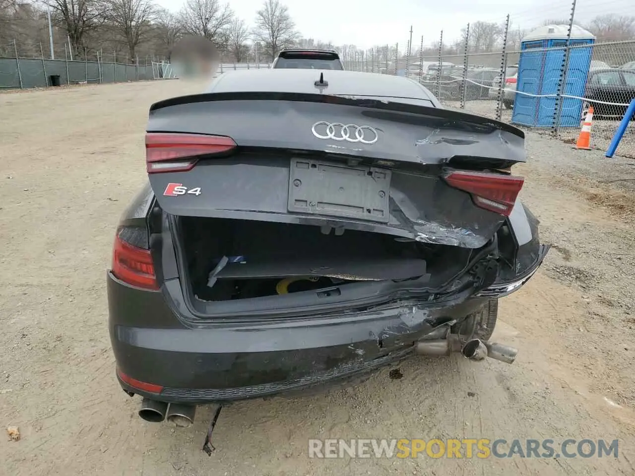 6 Photograph of a damaged car WAUB4AF49KA116434 AUDI S4/RS4 2019