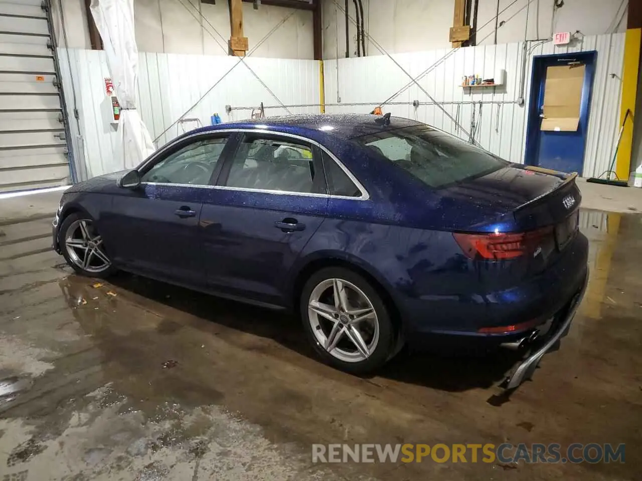 2 Photograph of a damaged car WAUB4AF4XKA002104 AUDI S4/RS4 2019