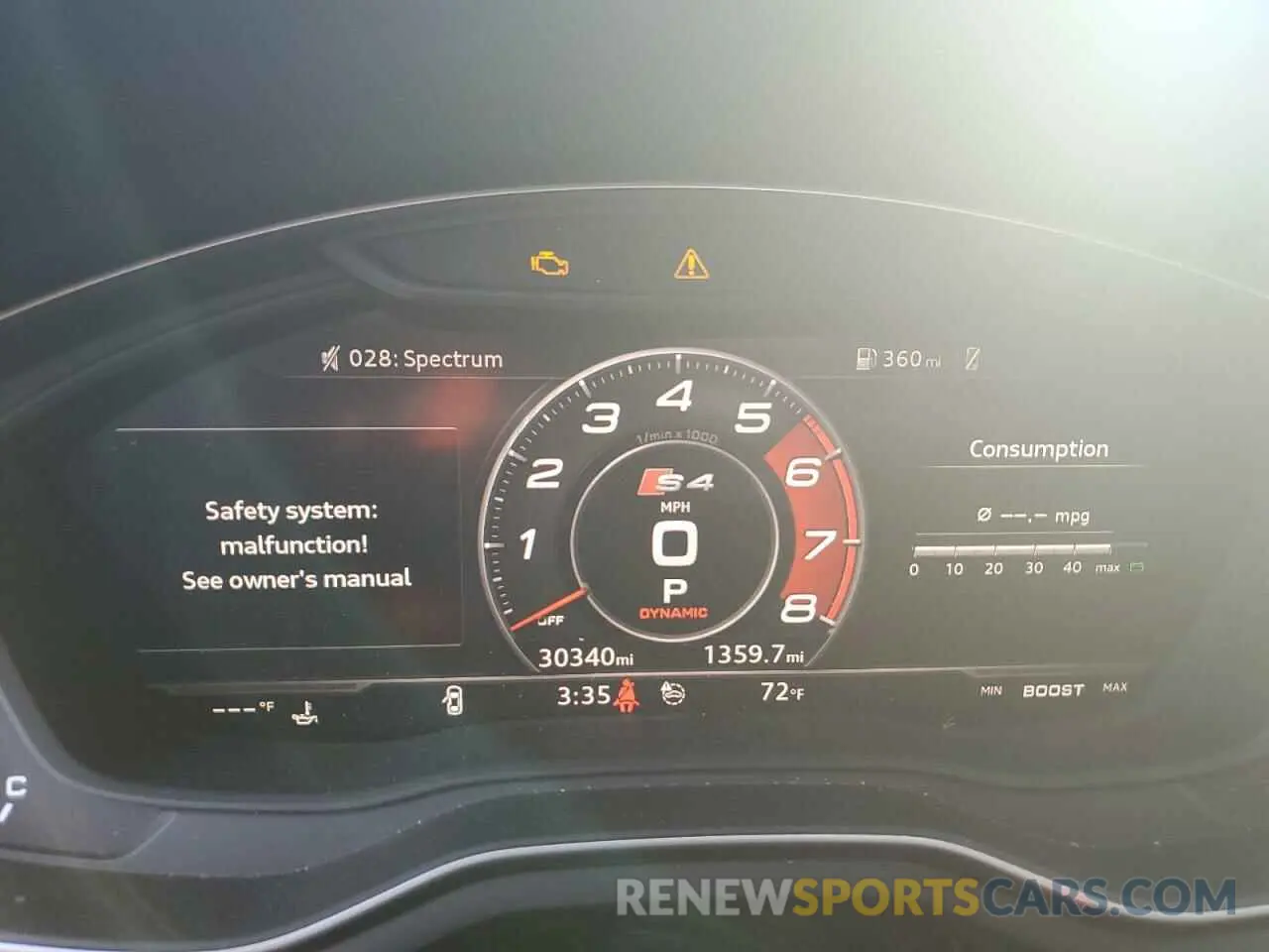 9 Photograph of a damaged car WAUB4AF4XKA003043 AUDI S4/RS4 2019