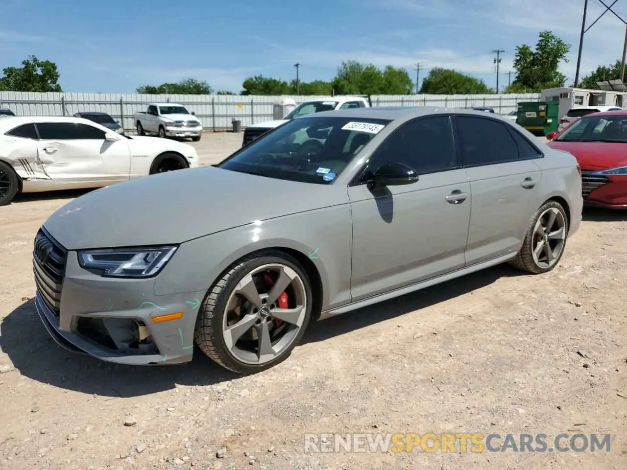 1 Photograph of a damaged car WAUC4AF41KA069243 AUDI S4/RS4 2019