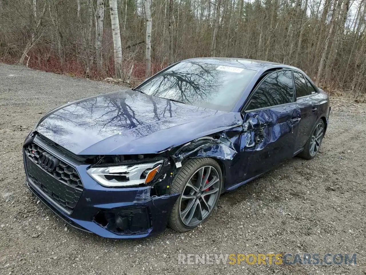 1 Photograph of a damaged car WAUA4AF40LA051518 AUDI S4/RS4 2020