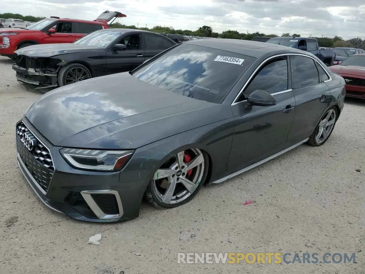 1 Photograph of a damaged car WAUB4AF42LA049807 AUDI S4/RS4 2020