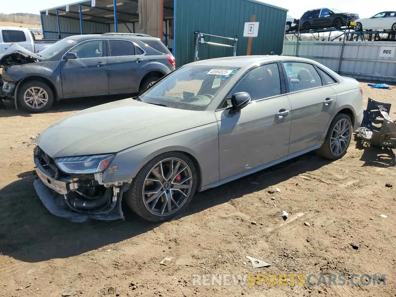 1 Photograph of a damaged car WAUC4AF47LA042565 AUDI S4/RS4 2020