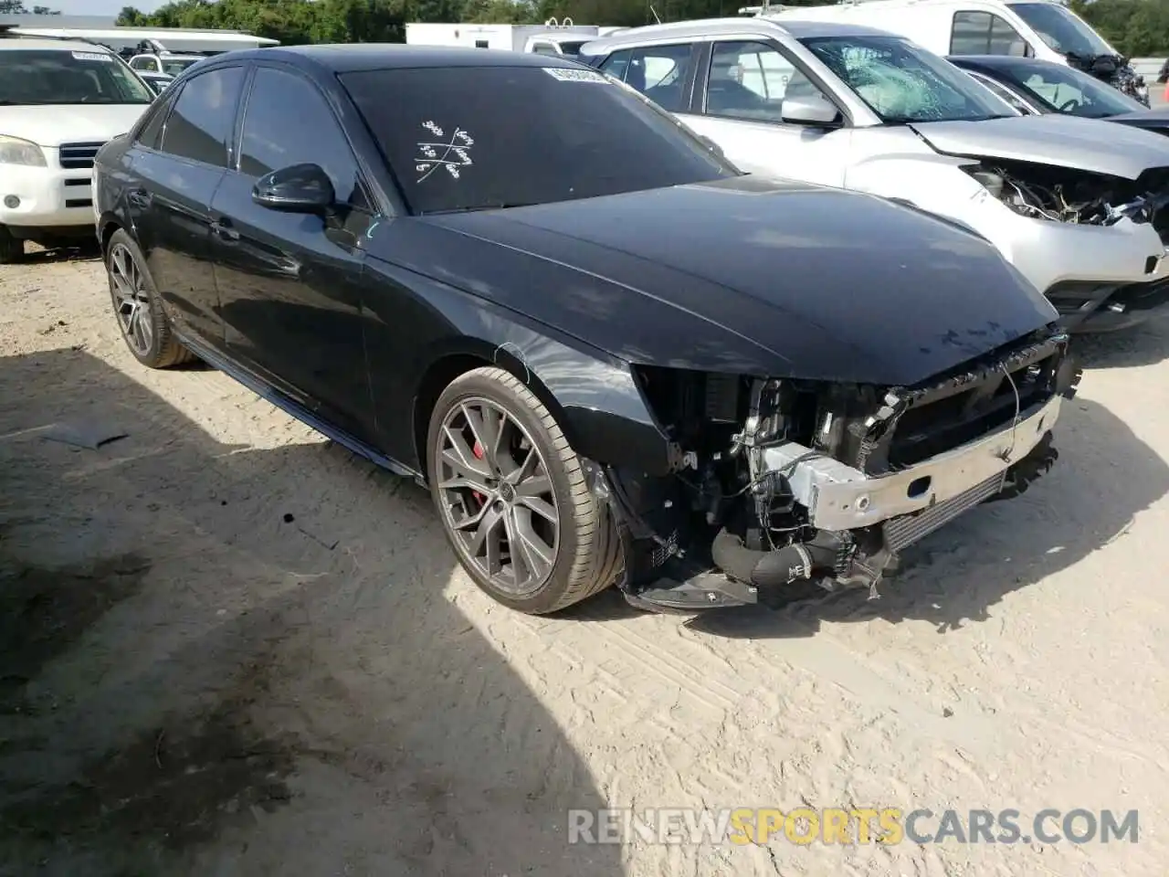 1 Photograph of a damaged car WAUC4AF48MA036081 AUDI S4/RS4 2021