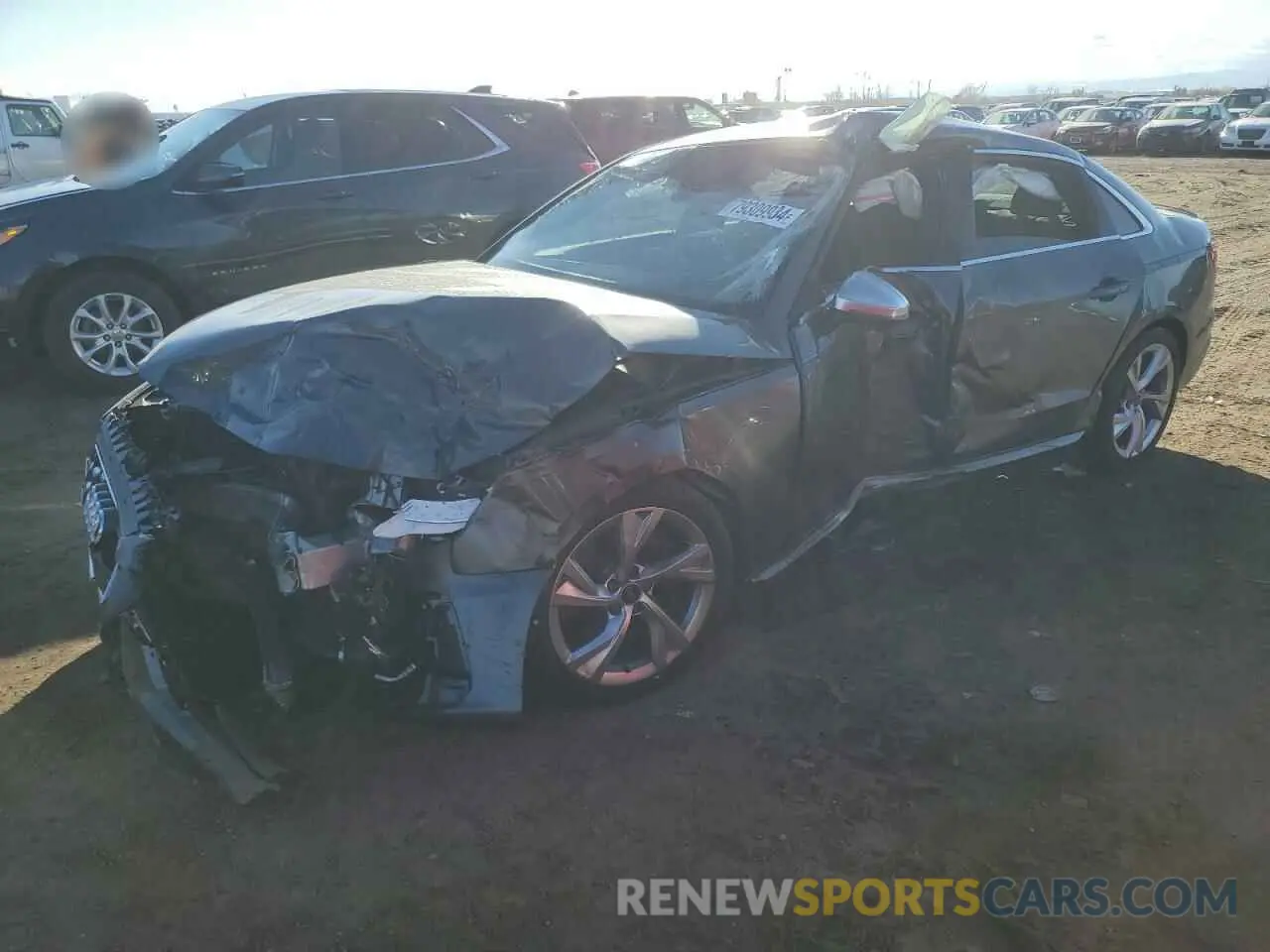 1 Photograph of a damaged car WAUB4AF40NA020003 AUDI S4/RS4 2022