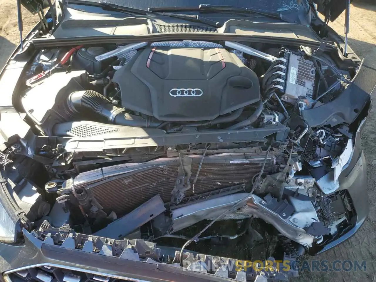 12 Photograph of a damaged car WAUB4AF40NA020003 AUDI S4/RS4 2022