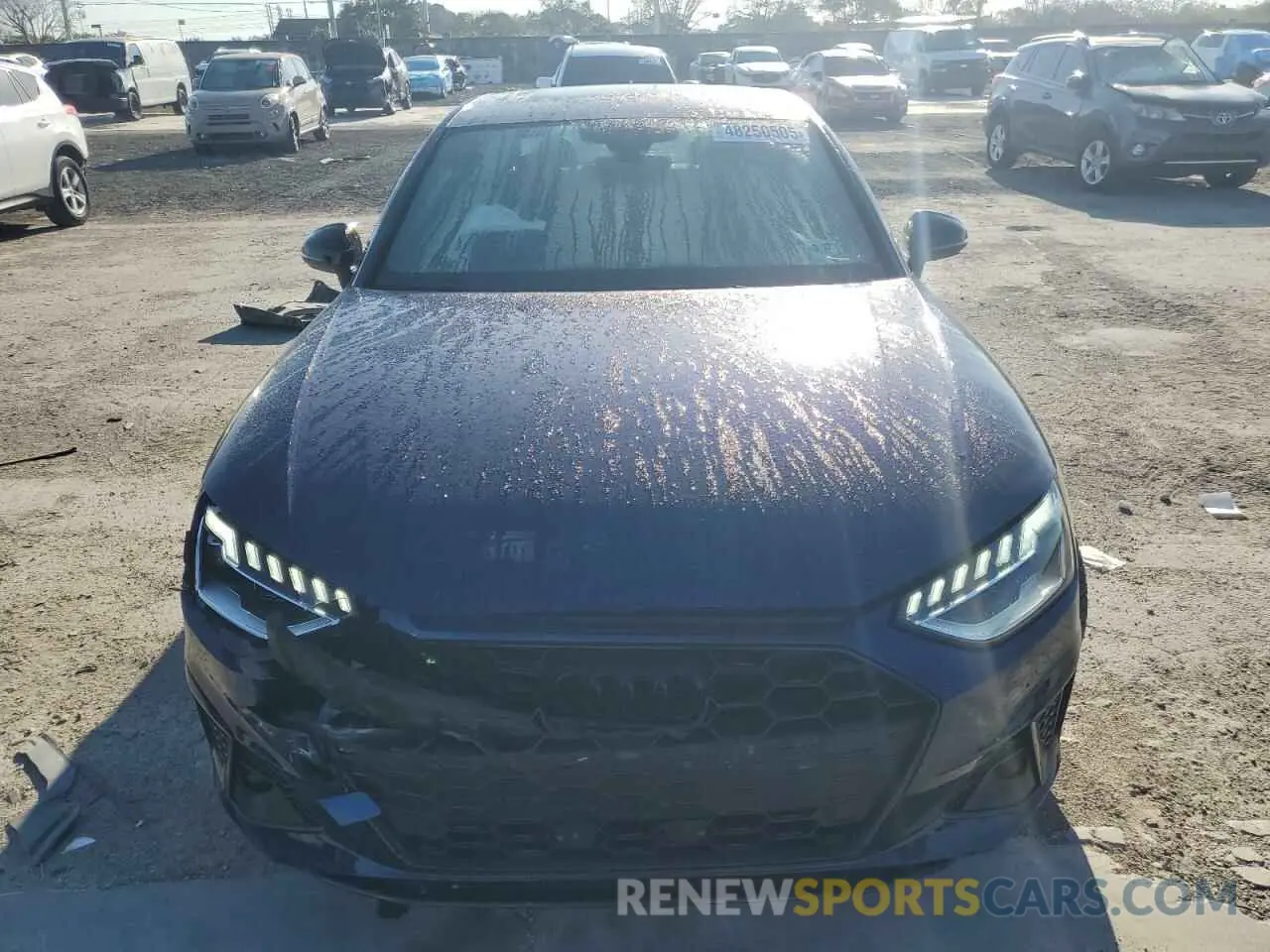 5 Photograph of a damaged car WAUB4AF48NA017446 AUDI S4/RS4 2022