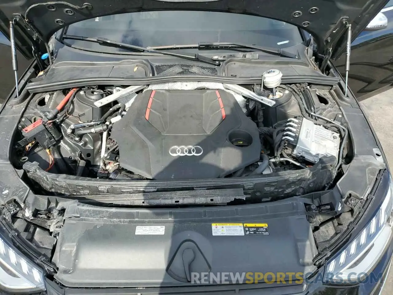 11 Photograph of a damaged car WAUB4AF41PA015735 AUDI S4/RS4 2023