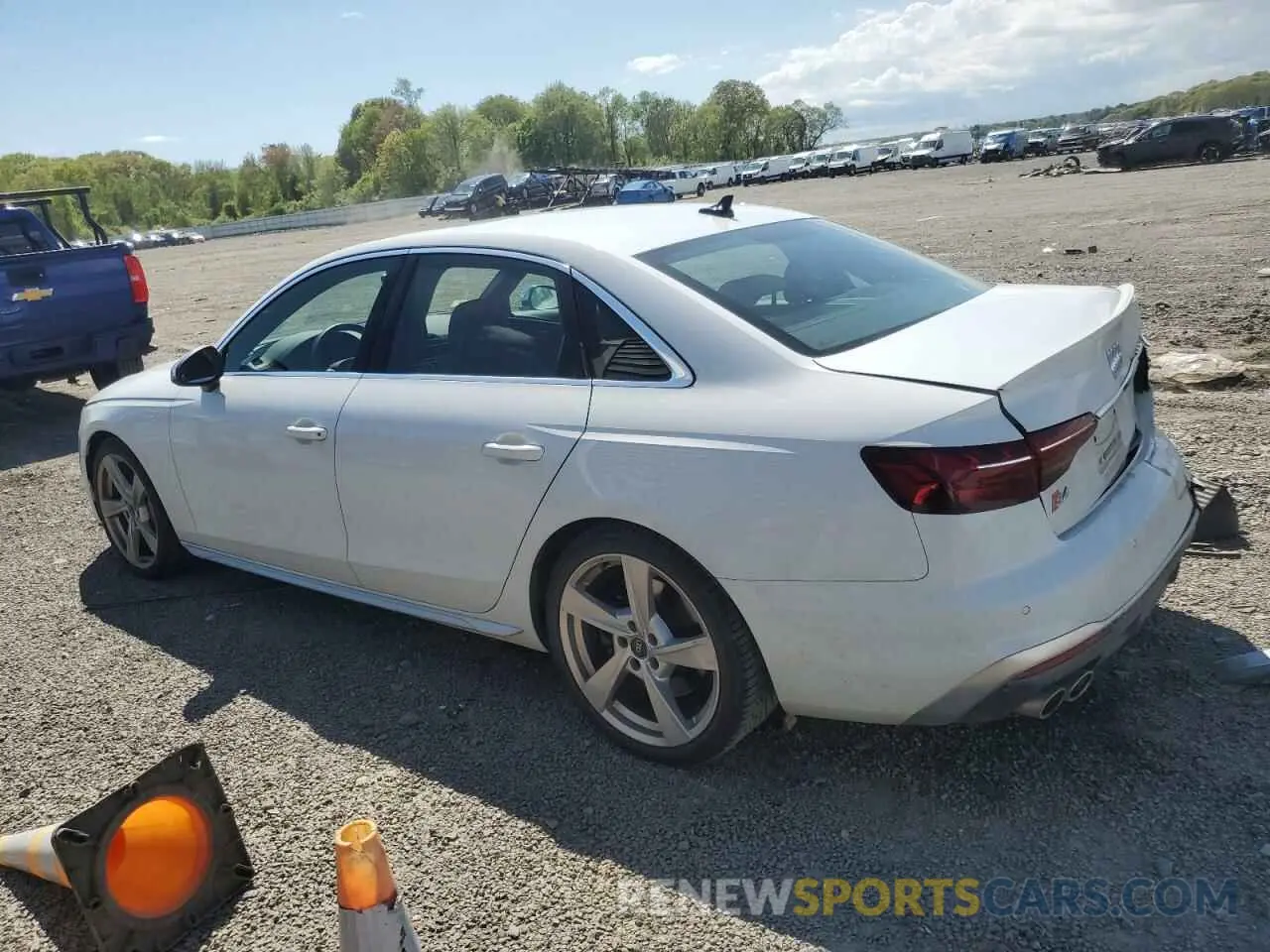 2 Photograph of a damaged car WAUB4AF46PA062131 AUDI S4/RS4 2023