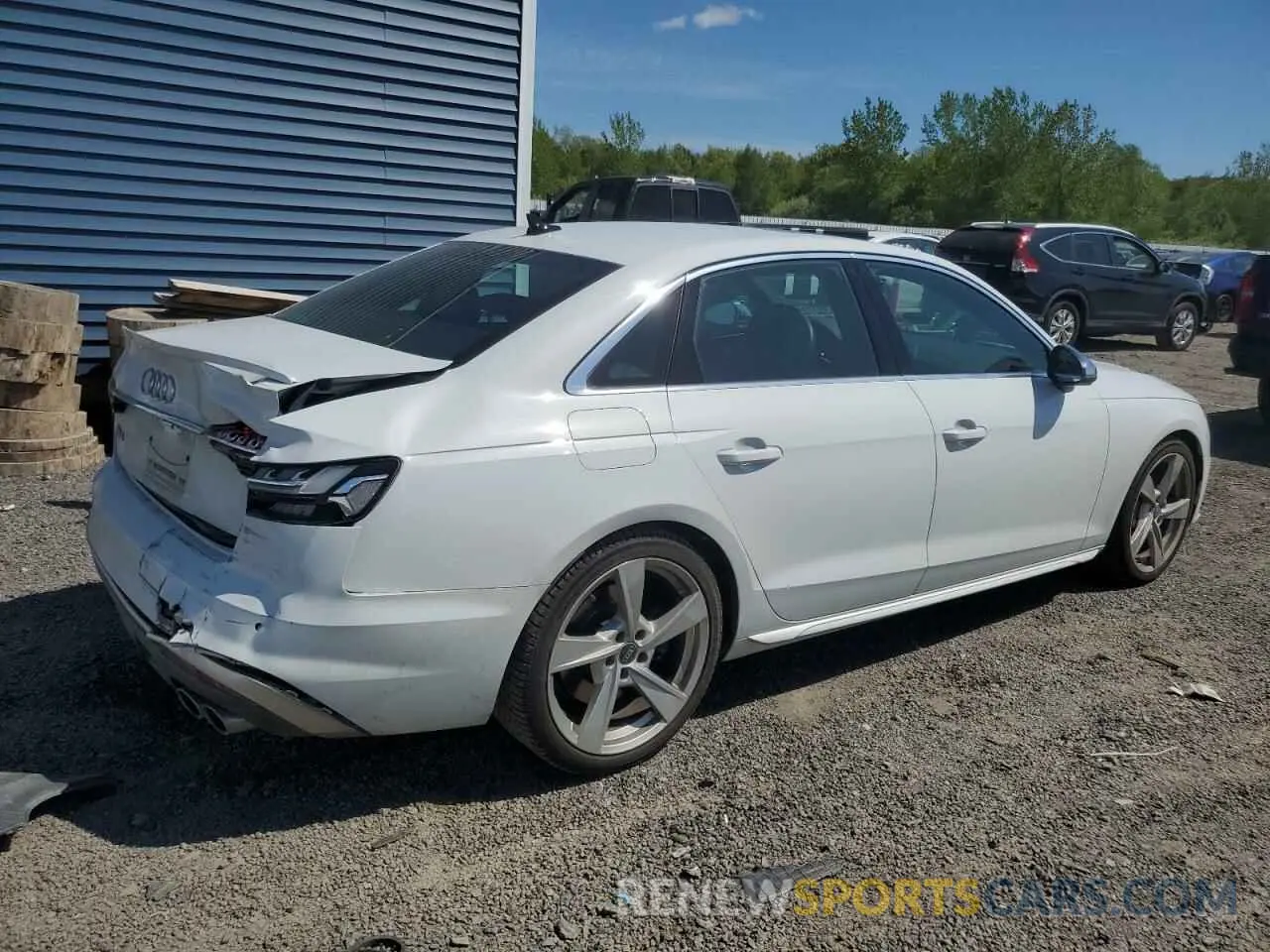 3 Photograph of a damaged car WAUB4AF46PA062131 AUDI S4/RS4 2023