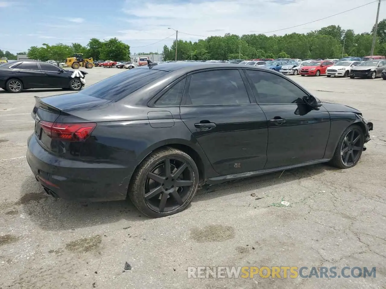 3 Photograph of a damaged car WAUB4AF49PA010329 AUDI S4/RS4 2023
