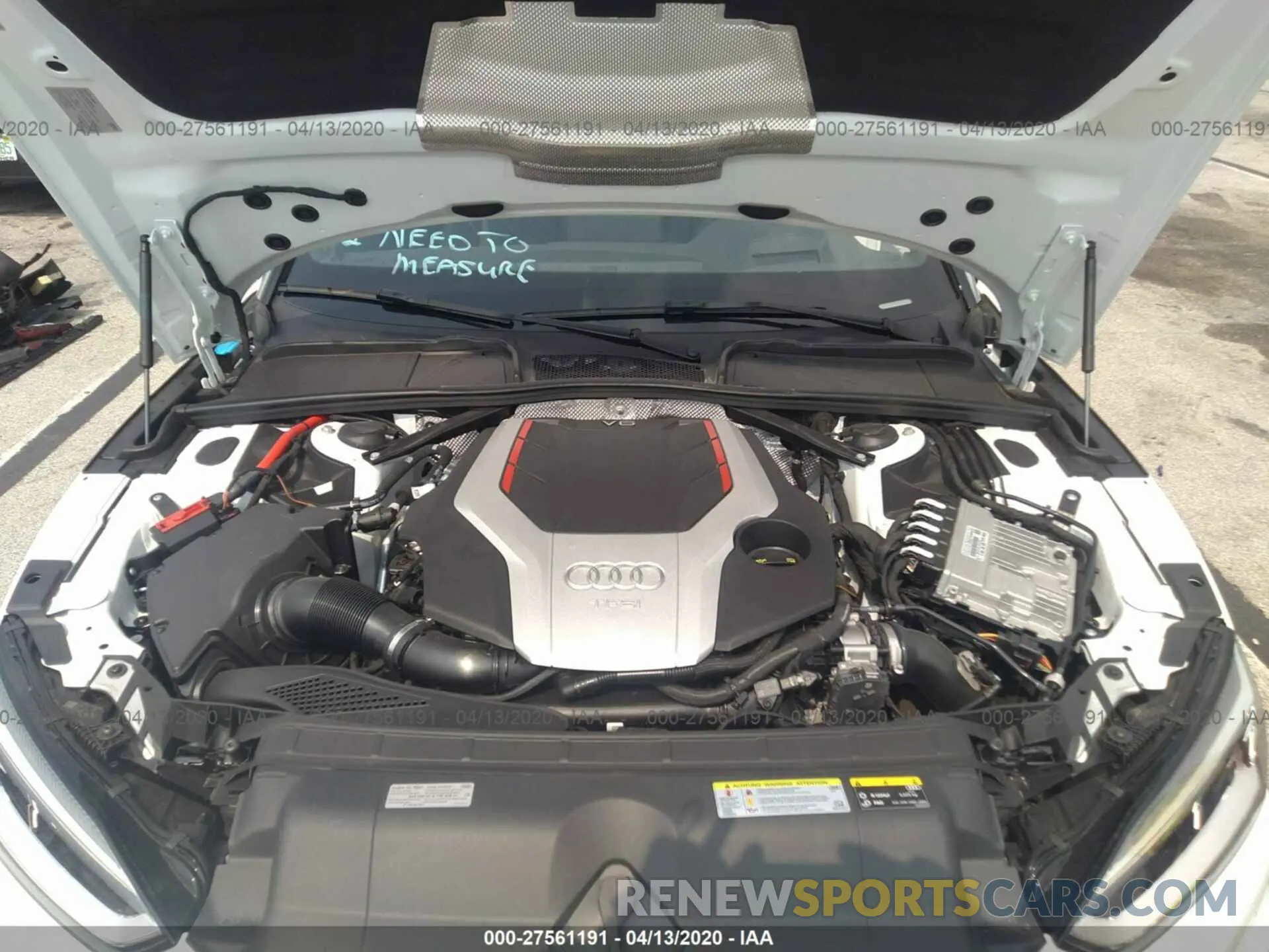 10 Photograph of a damaged car WAU24GF56KN005022 AUDI S5 2019