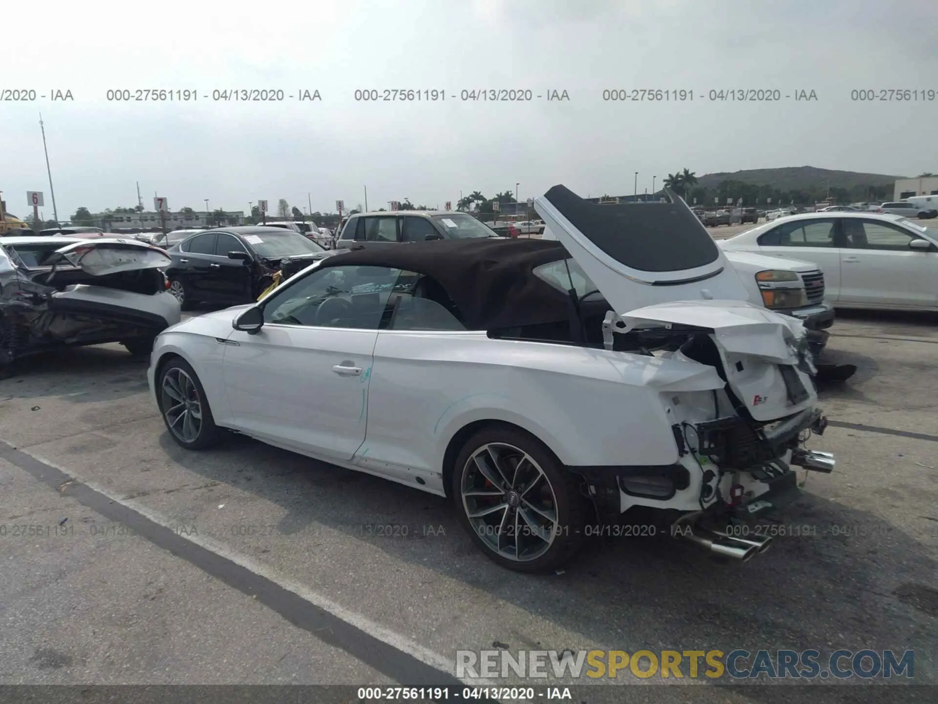 3 Photograph of a damaged car WAU24GF56KN005022 AUDI S5 2019
