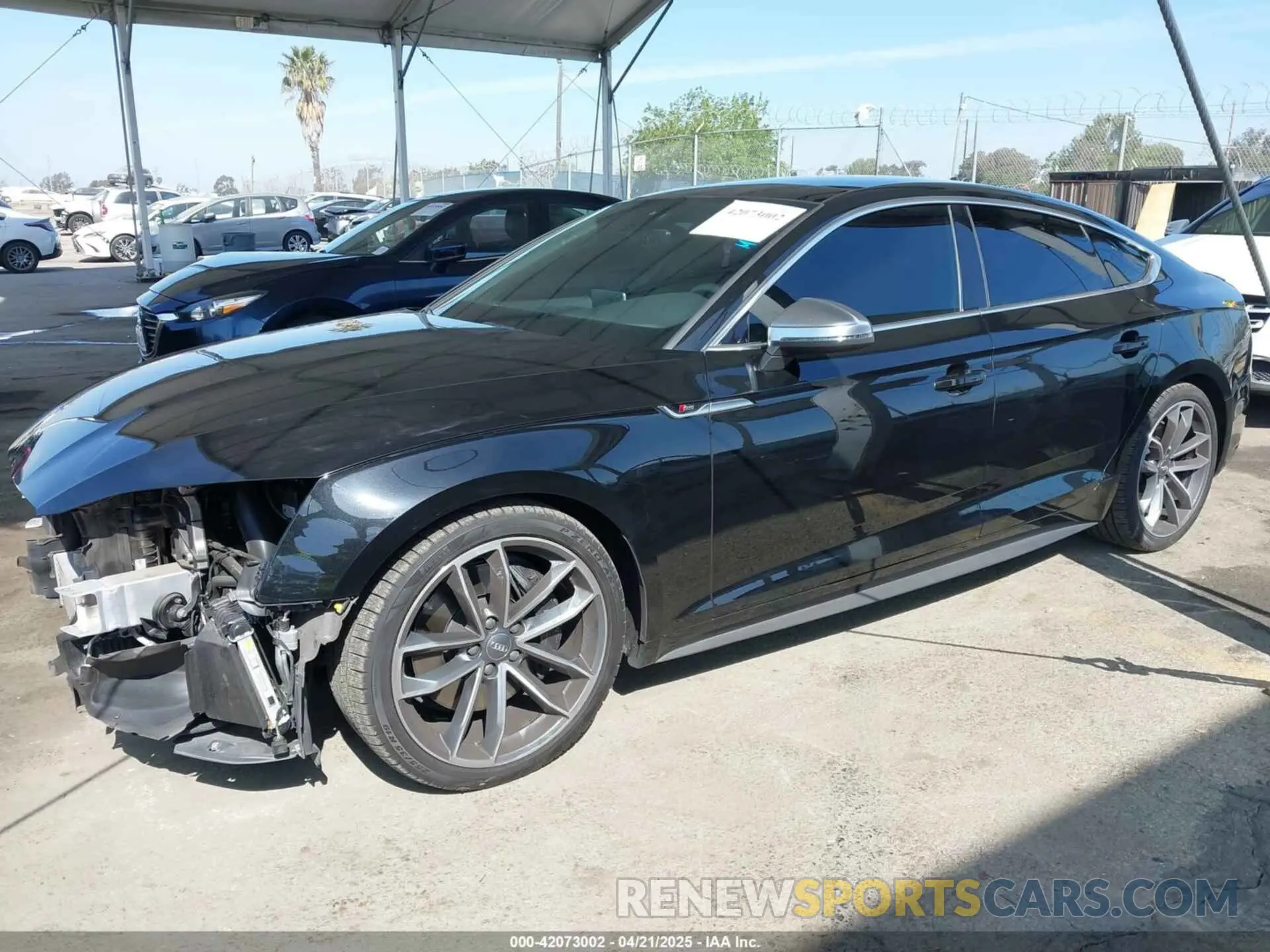 15 Photograph of a damaged car WAUB4CF50KA090648 AUDI S5 2019