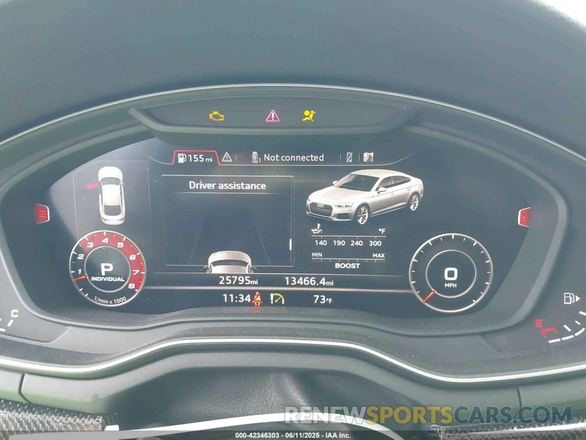 7 Photograph of a damaged car WAUB4CF54KA090815 AUDI S5 2019