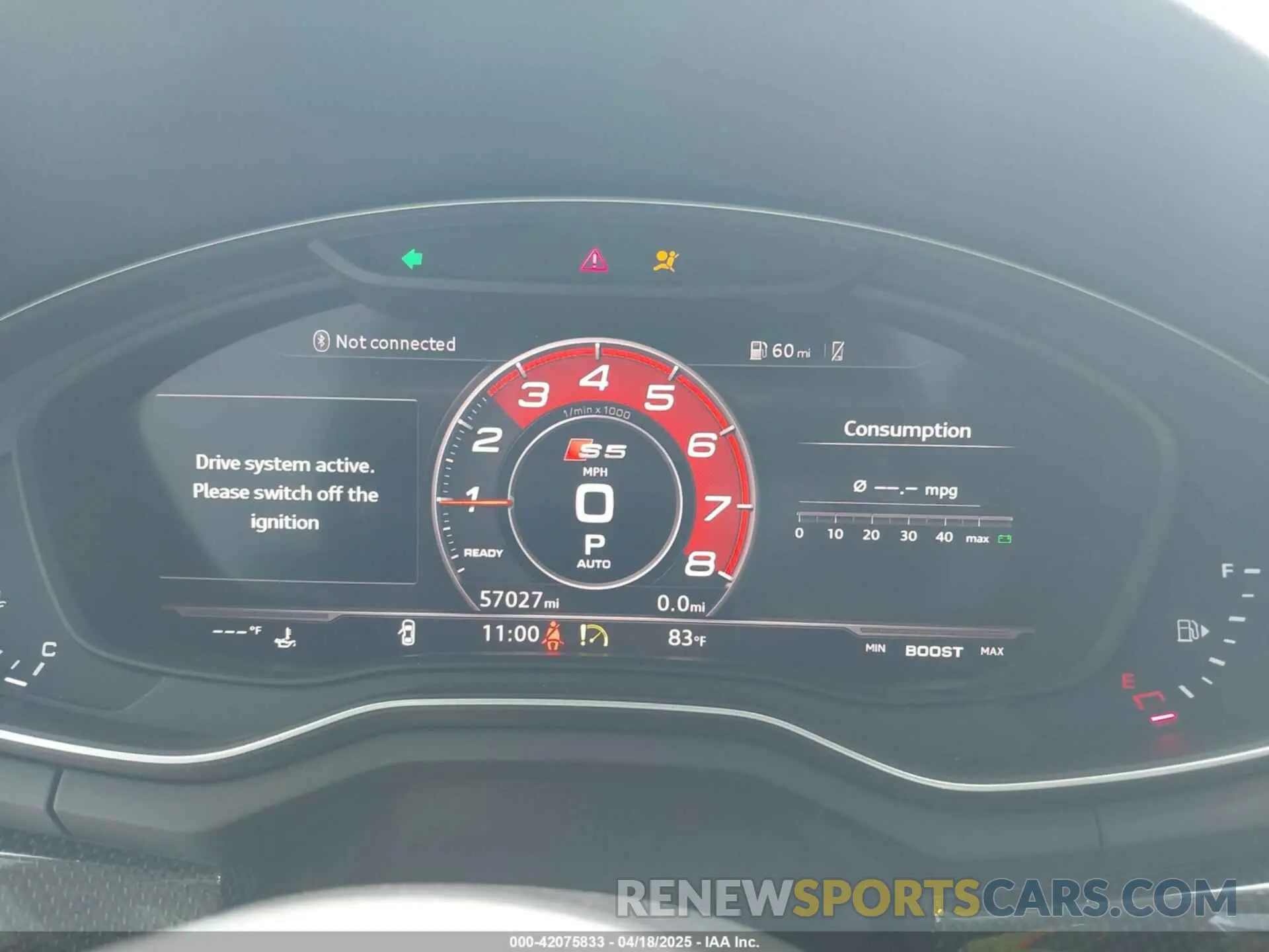7 Photograph of a damaged car WAUB4CF55KA025004 AUDI S5 2019
