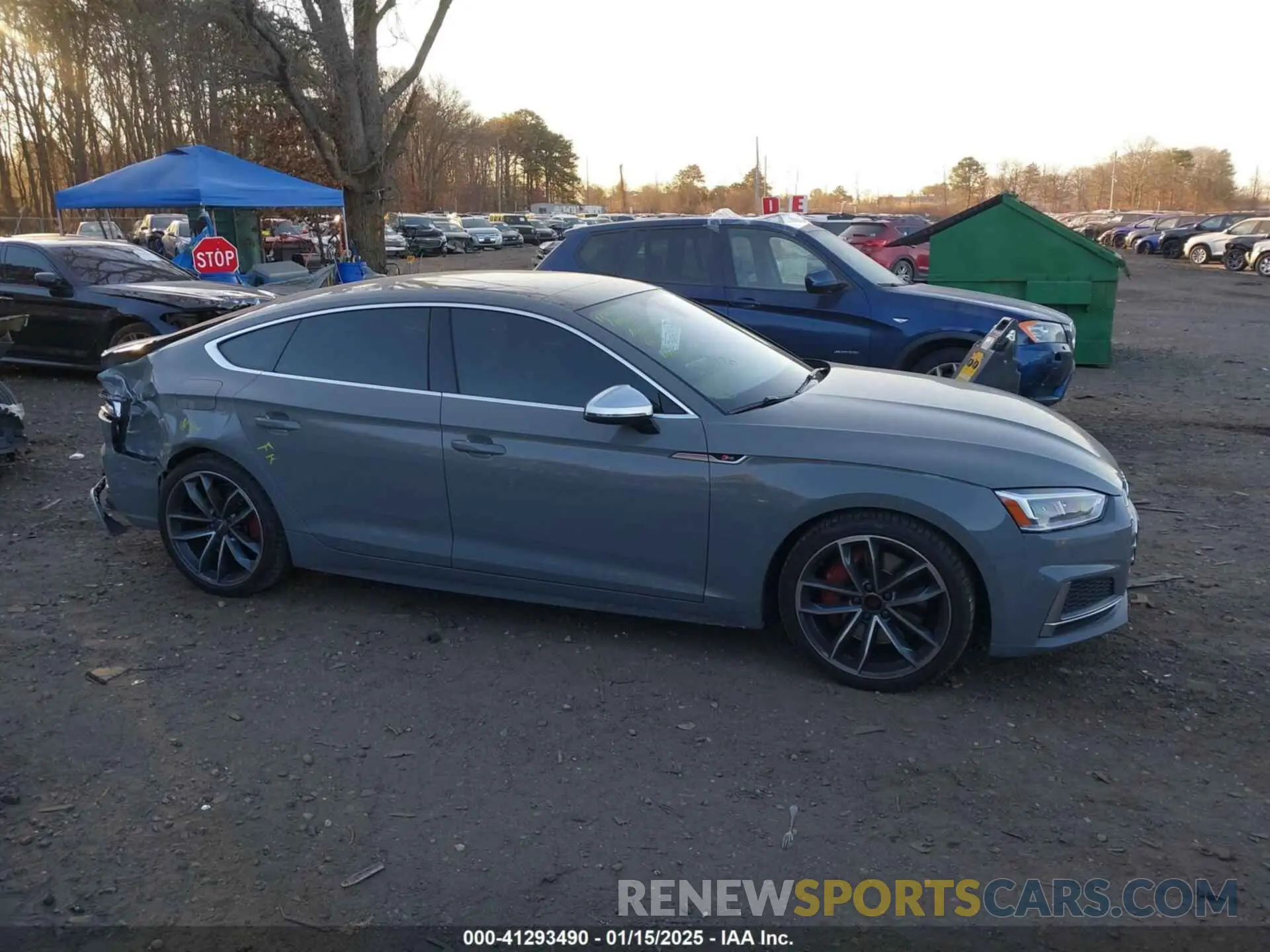 13 Photograph of a damaged car WAUB4CF56KA080125 AUDI S5 2019