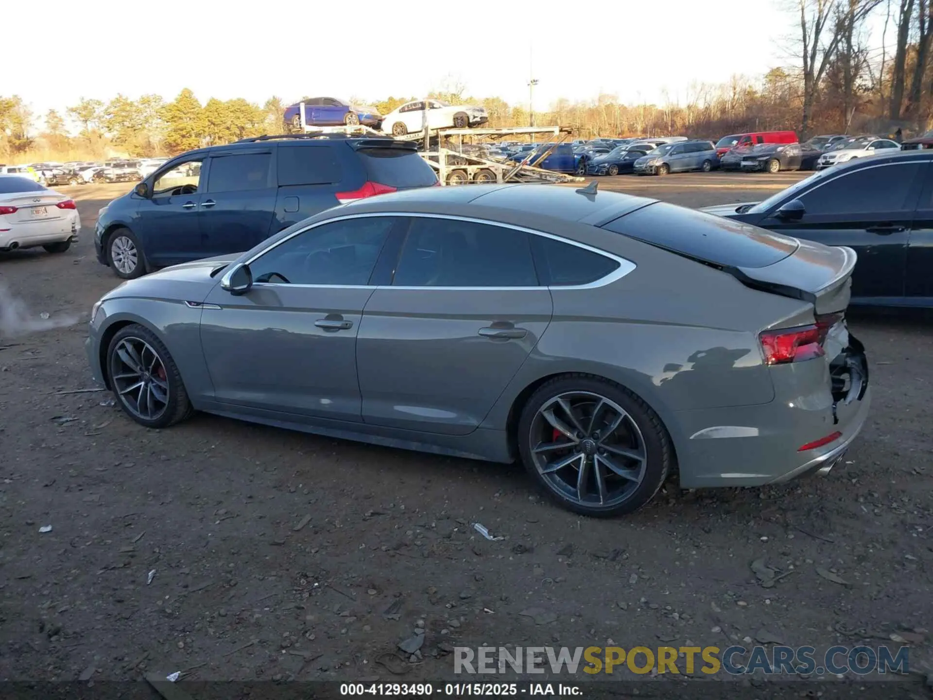 14 Photograph of a damaged car WAUB4CF56KA080125 AUDI S5 2019