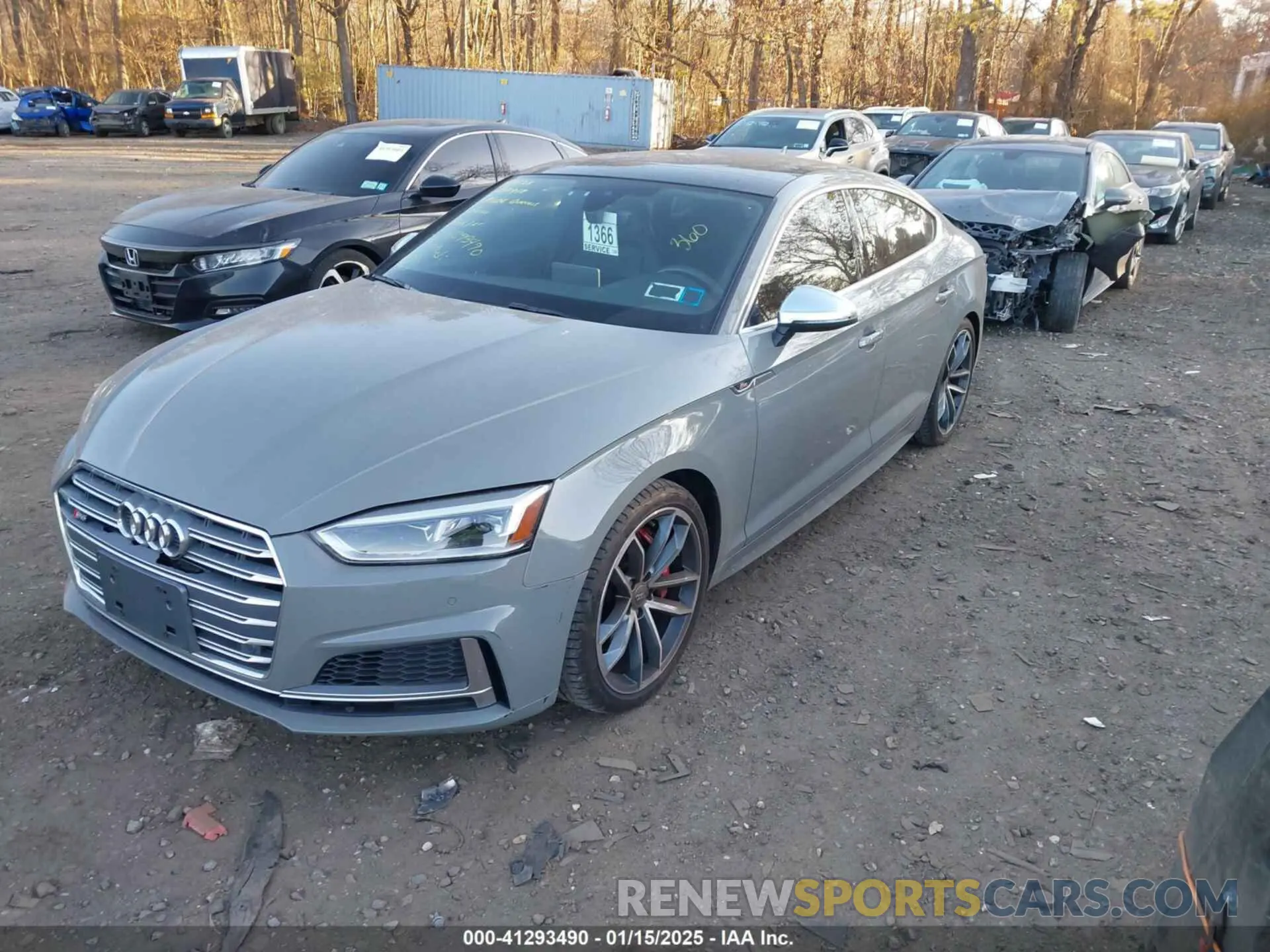 2 Photograph of a damaged car WAUB4CF56KA080125 AUDI S5 2019