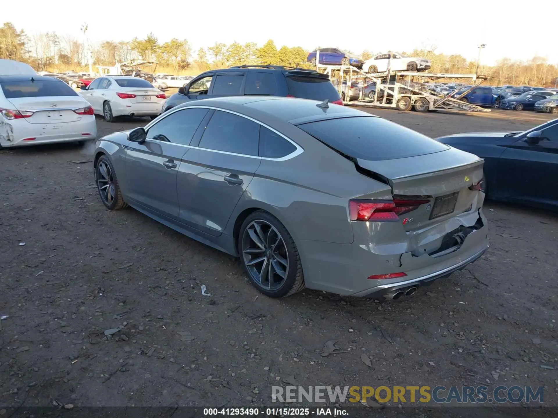 3 Photograph of a damaged car WAUB4CF56KA080125 AUDI S5 2019