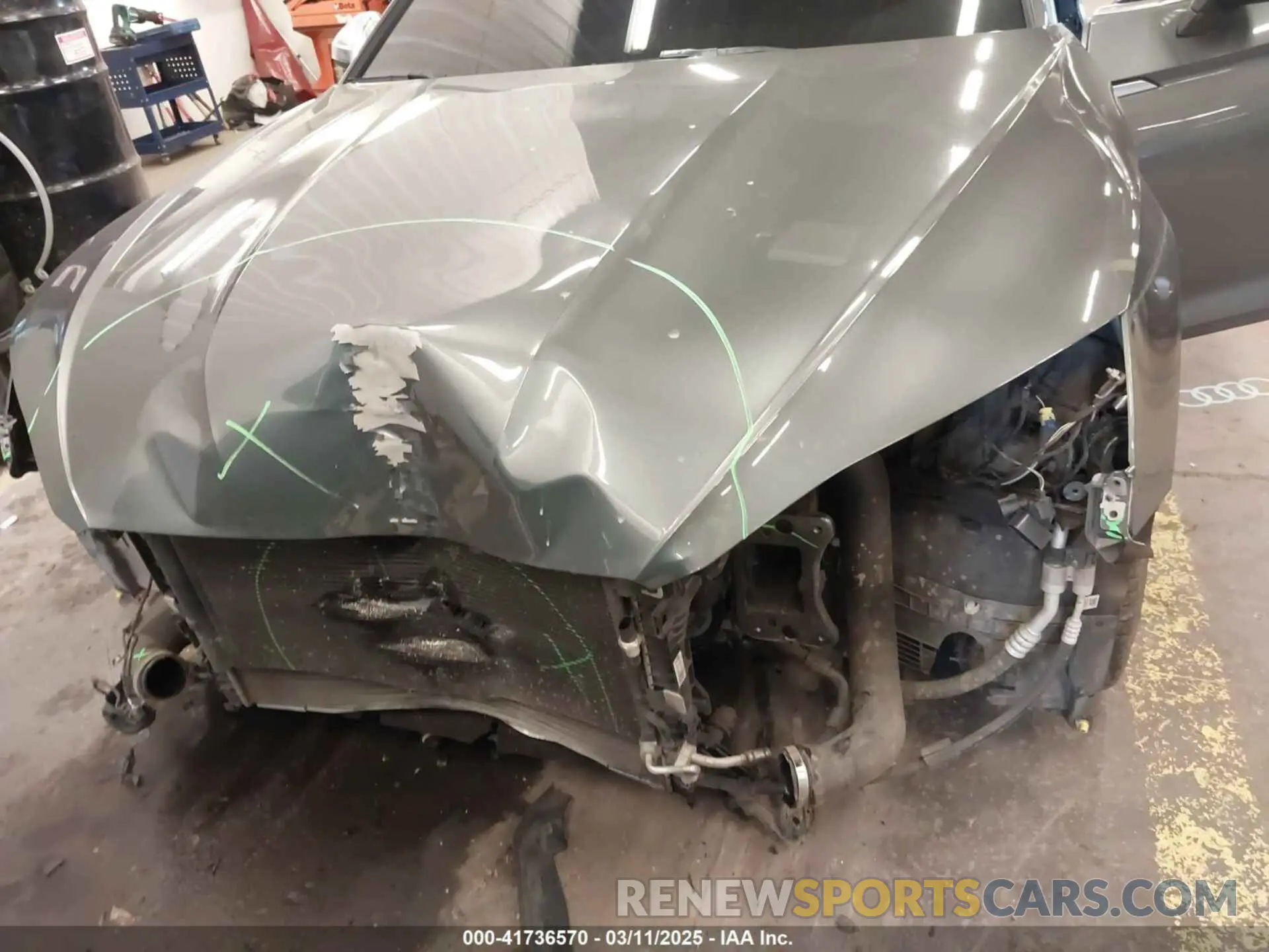 19 Photograph of a damaged car WAUB4CF58KA042802 AUDI S5 2019