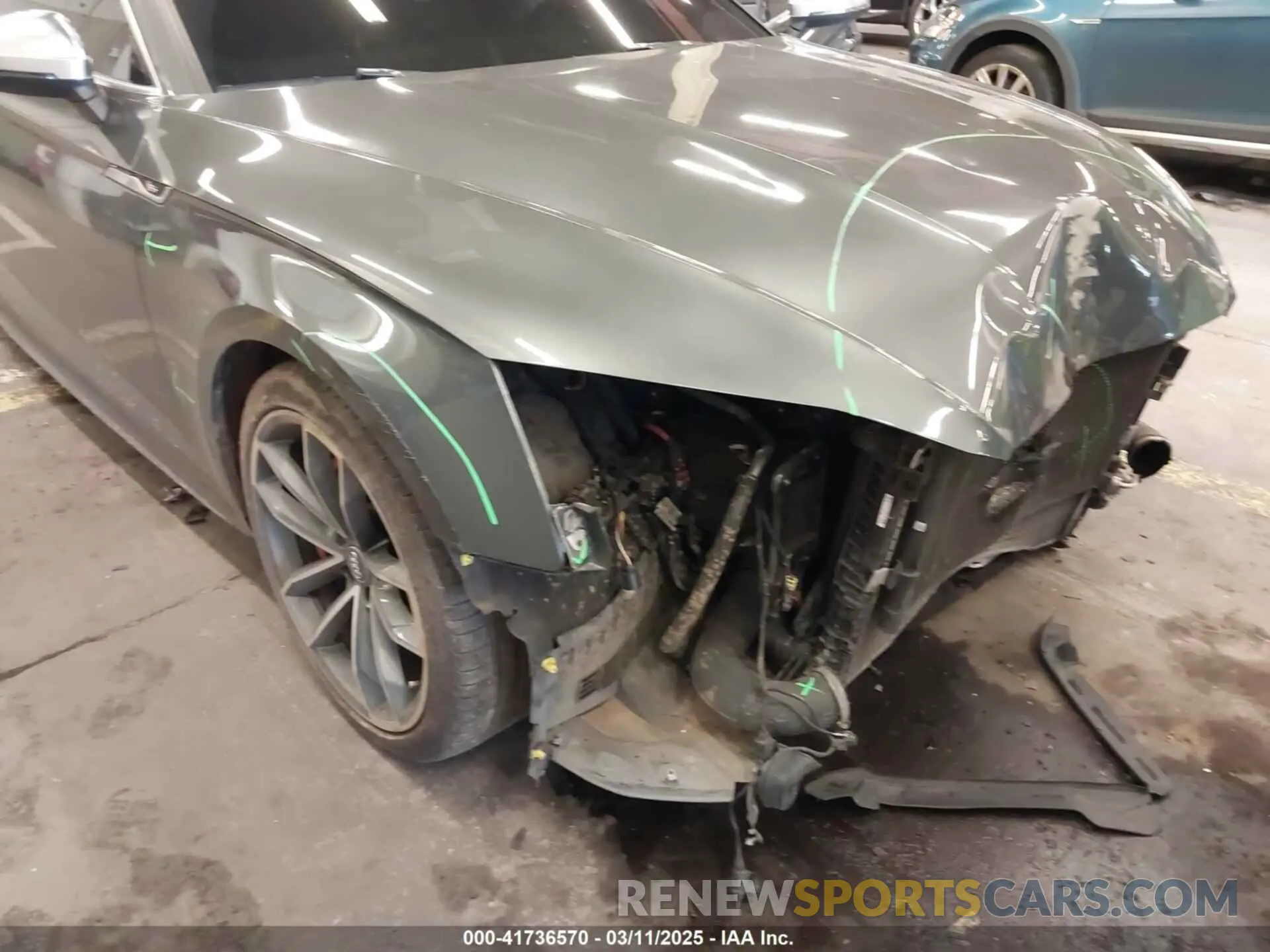 21 Photograph of a damaged car WAUB4CF58KA042802 AUDI S5 2019