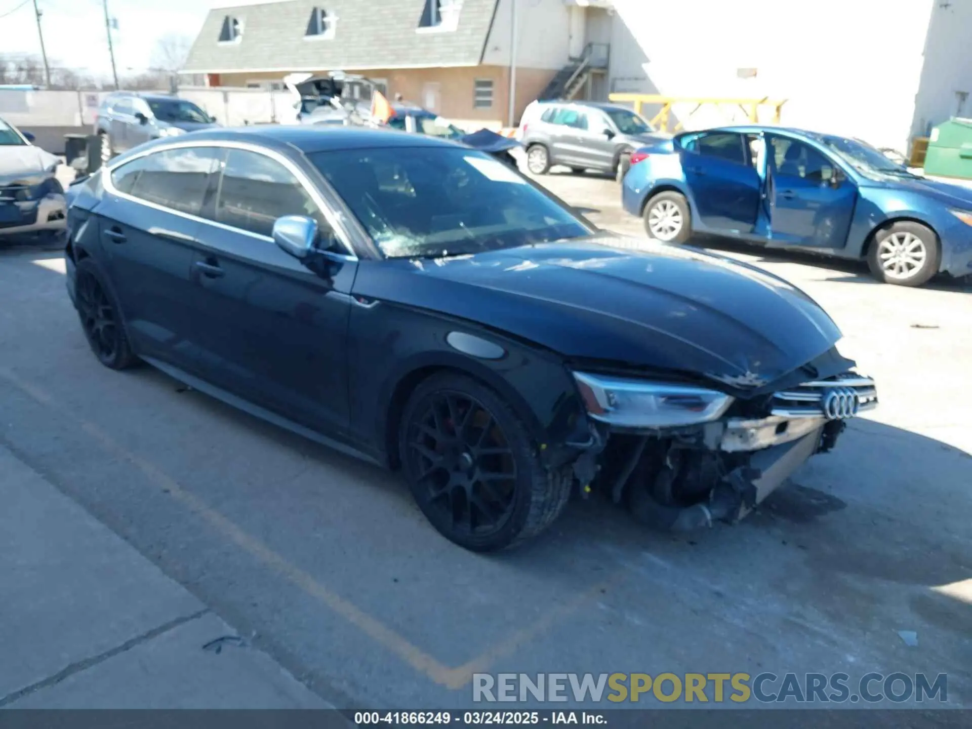 1 Photograph of a damaged car WAUC4CF57KA001775 AUDI S5 2019