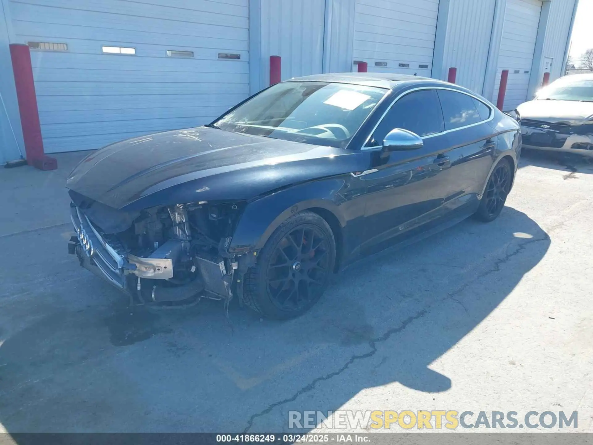 2 Photograph of a damaged car WAUC4CF57KA001775 AUDI S5 2019