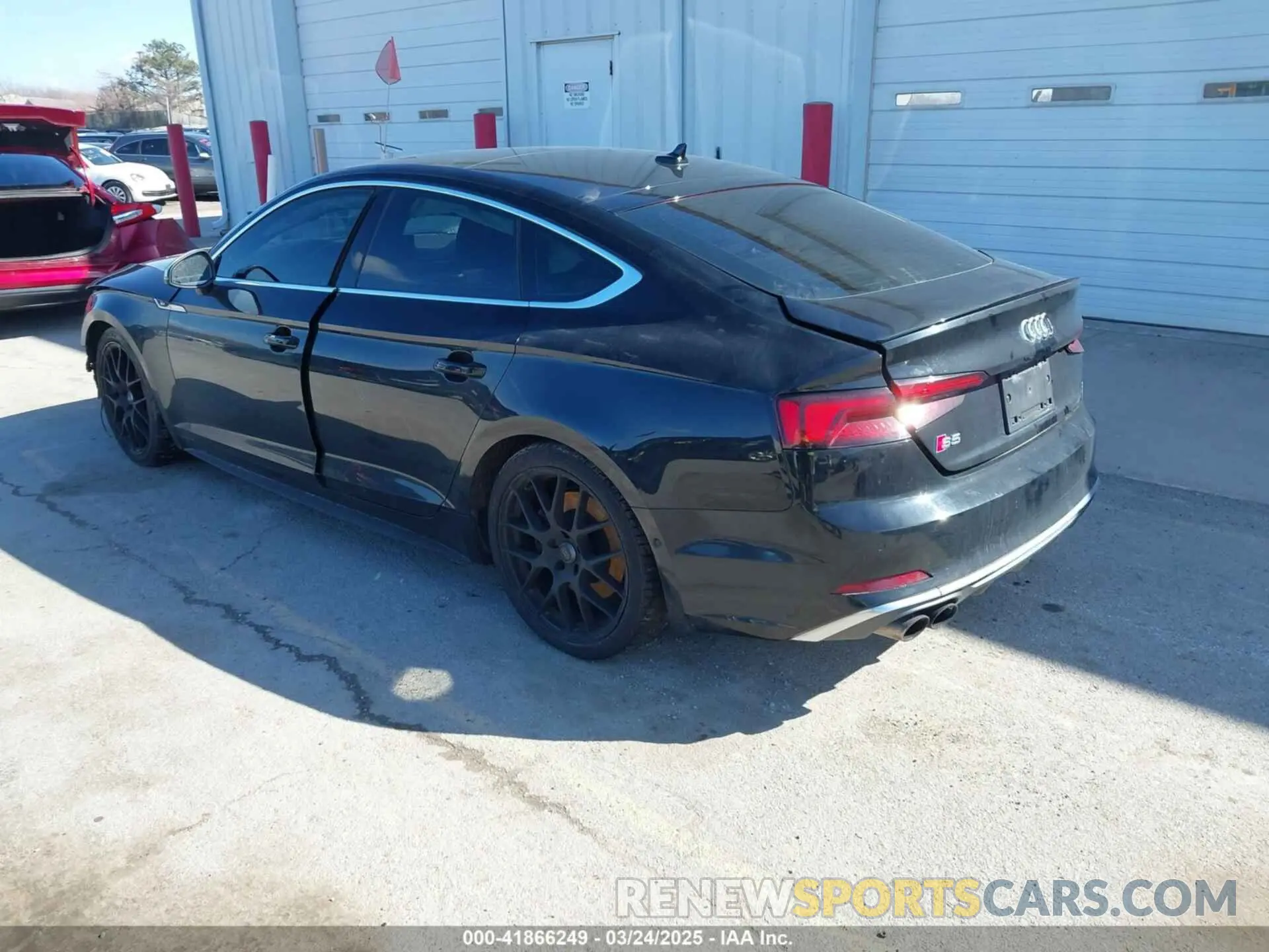 3 Photograph of a damaged car WAUC4CF57KA001775 AUDI S5 2019