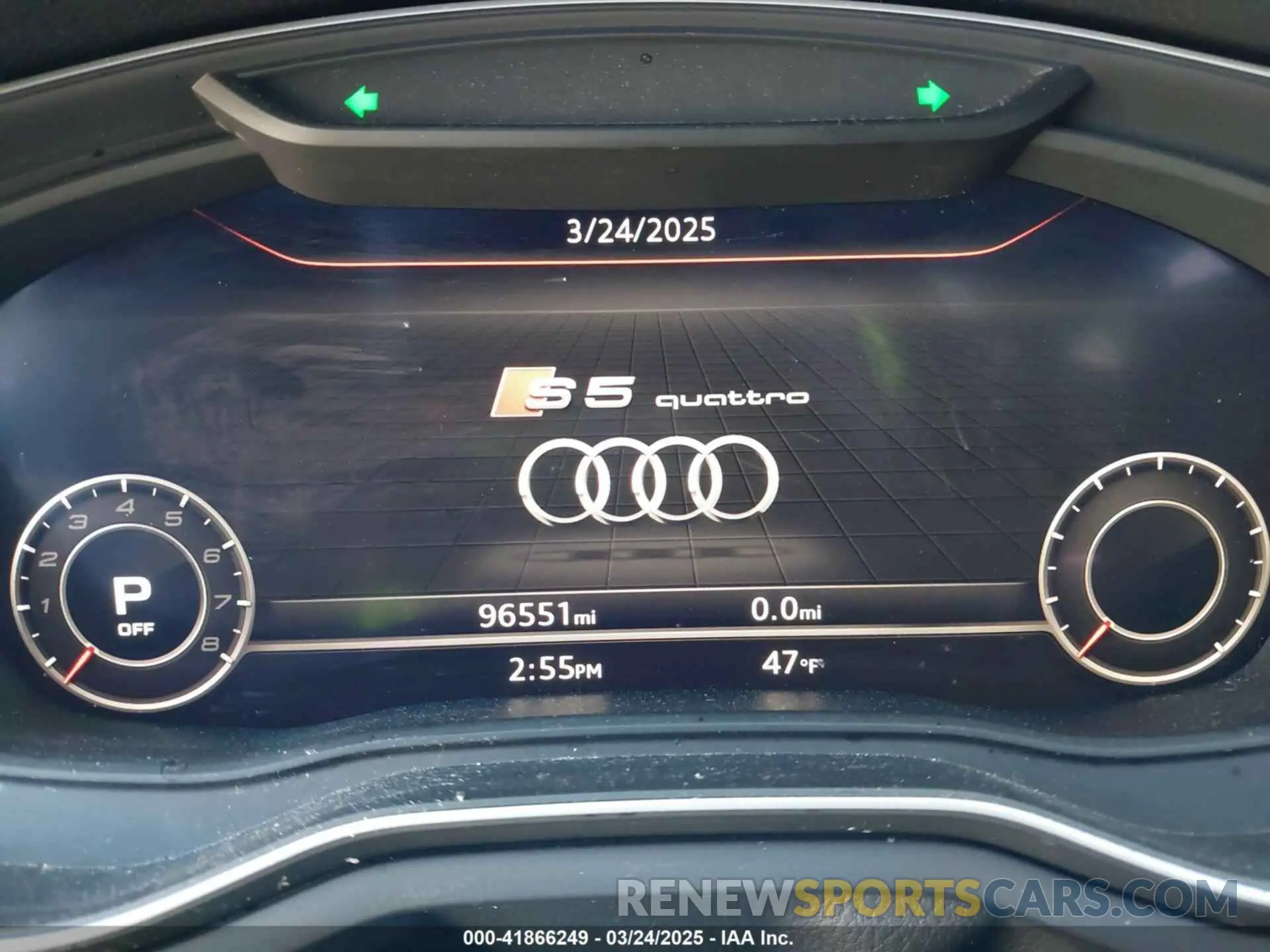 7 Photograph of a damaged car WAUC4CF57KA001775 AUDI S5 2019