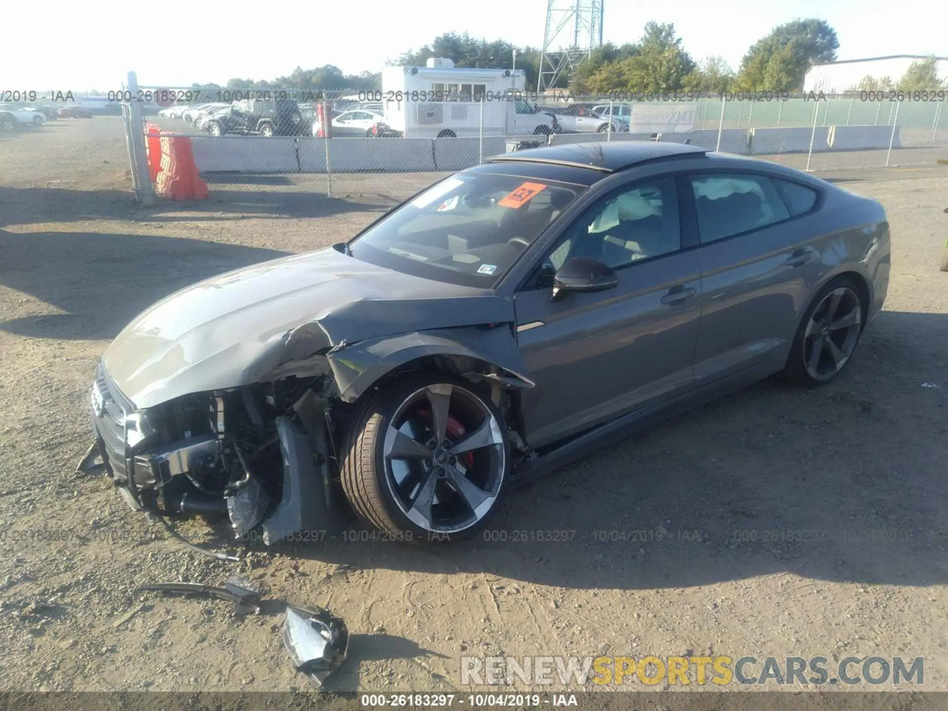 2 Photograph of a damaged car WAUC4CF57KA026384 AUDI S5 2019