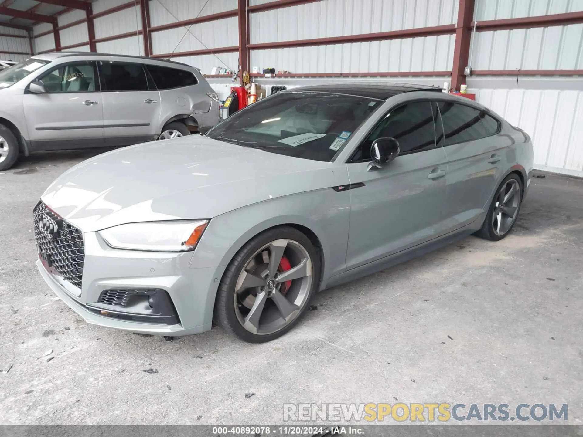 2 Photograph of a damaged car WAUC4CF5XKA097532 AUDI S5 2019