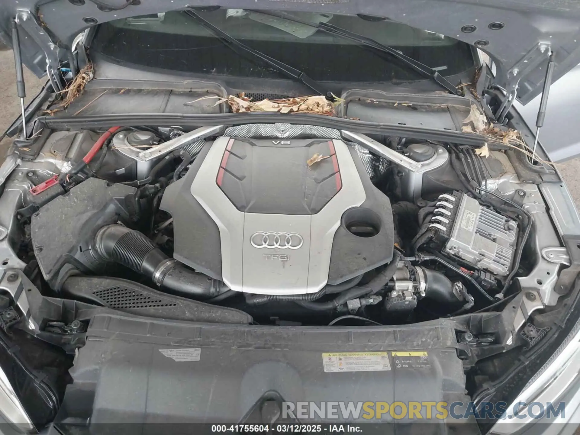 10 Photograph of a damaged car WAUP4AF50KA016933 AUDI S5 2019