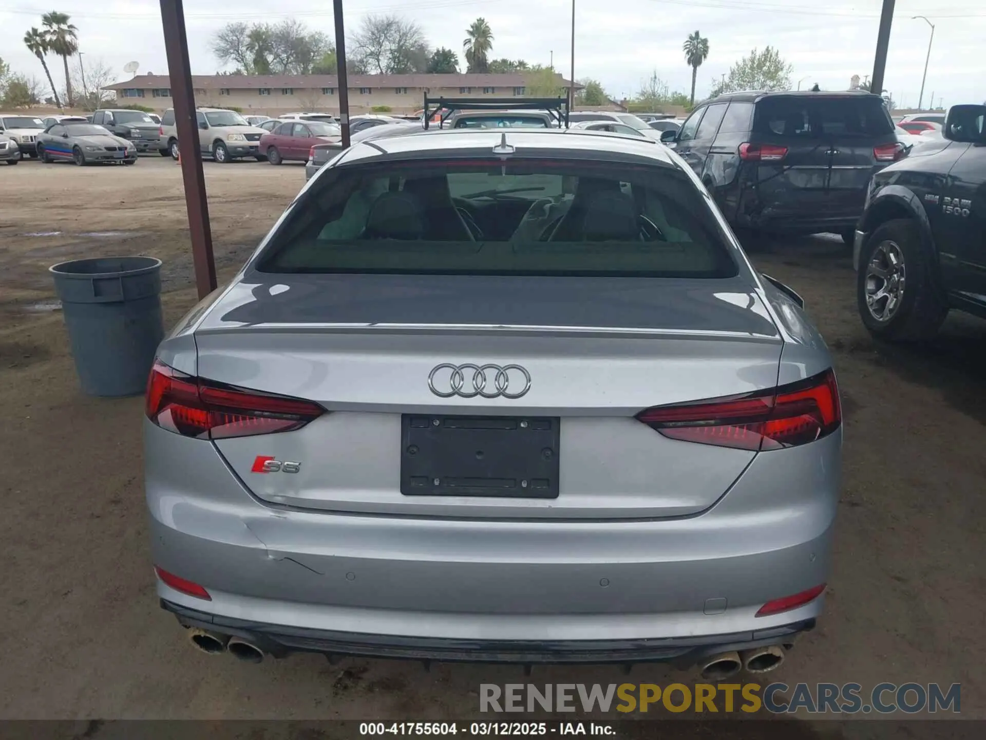 16 Photograph of a damaged car WAUP4AF50KA016933 AUDI S5 2019