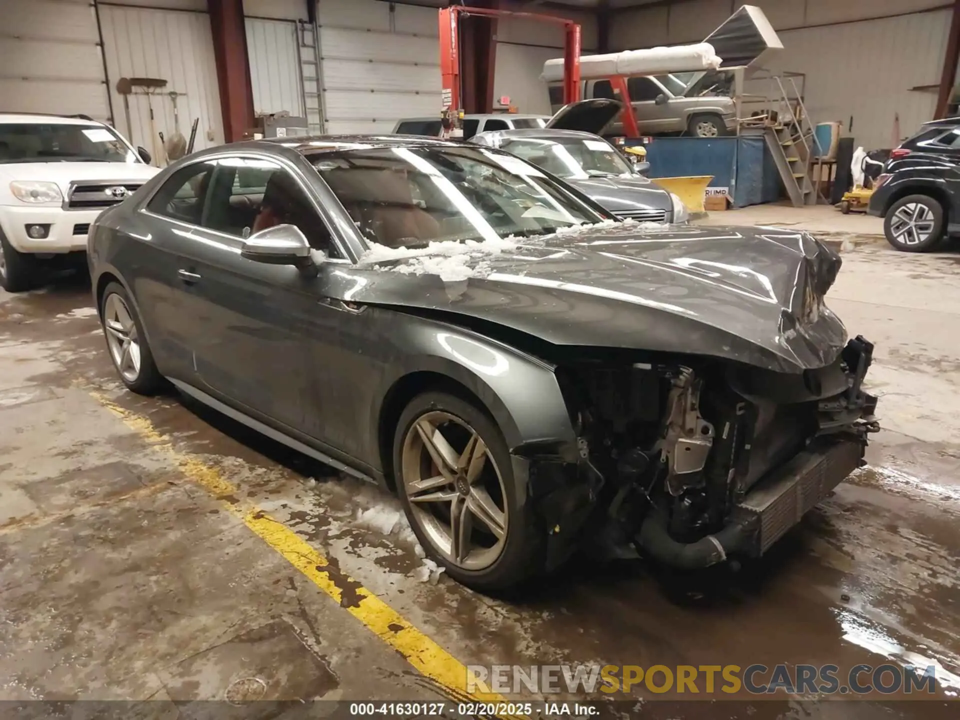 1 Photograph of a damaged car WAUP4AF59KA068903 AUDI S5 2019