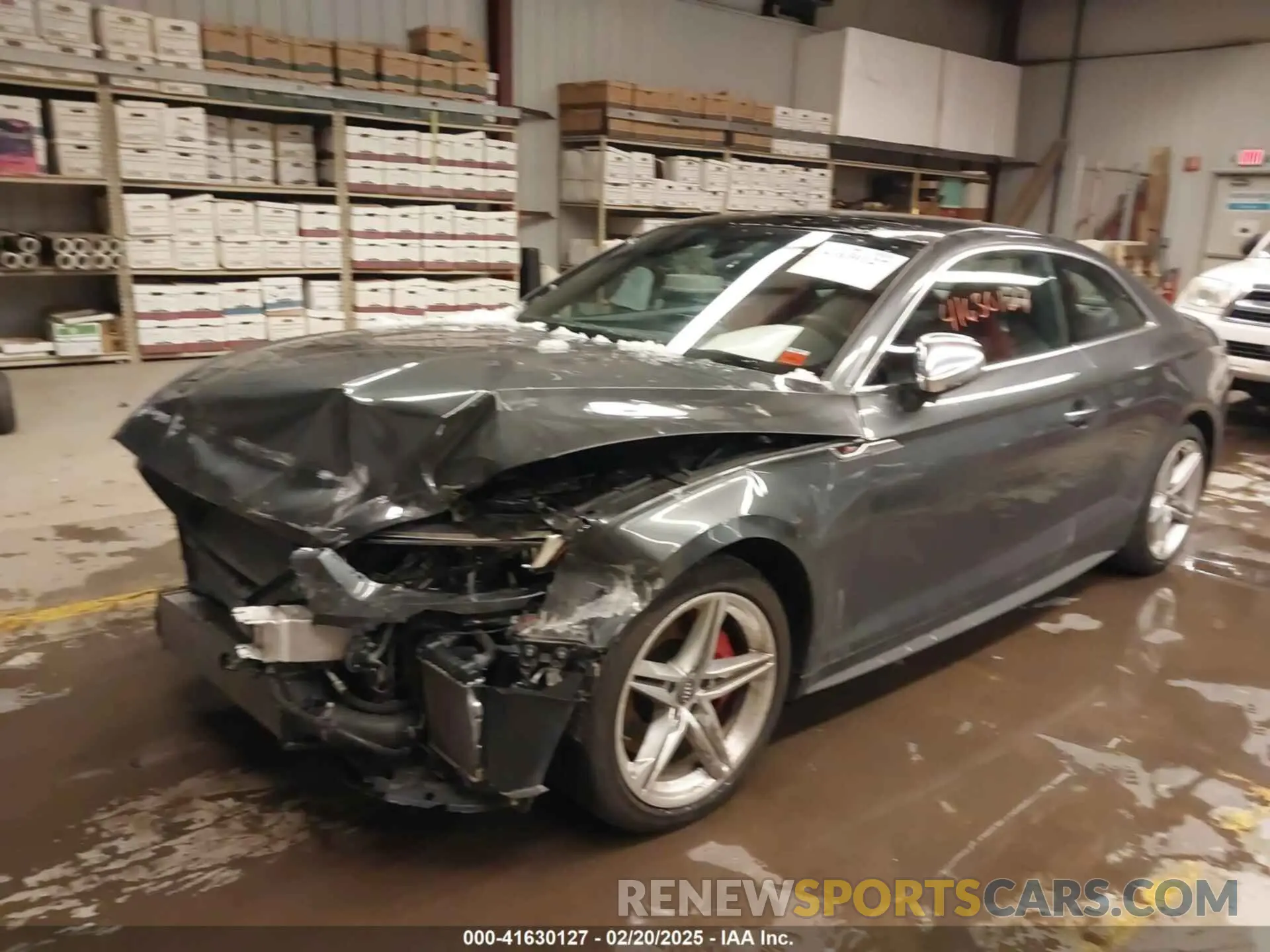 2 Photograph of a damaged car WAUP4AF59KA068903 AUDI S5 2019