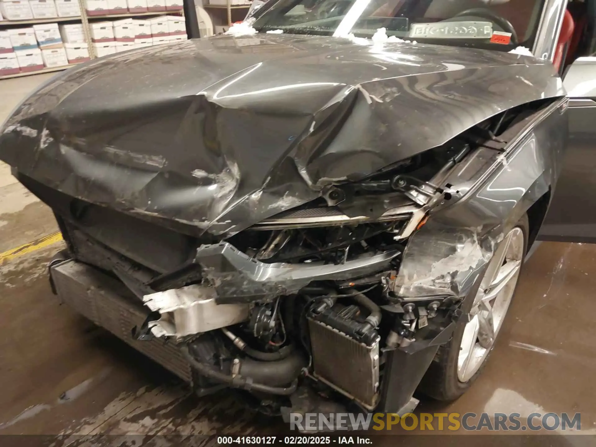6 Photograph of a damaged car WAUP4AF59KA068903 AUDI S5 2019