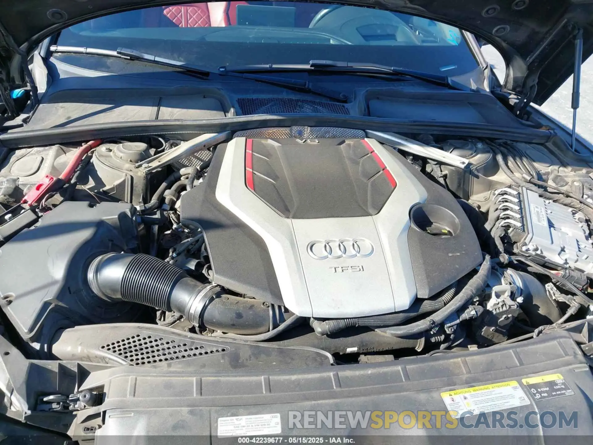 10 Photograph of a damaged car WAUR4AF56KA058869 AUDI S5 2019