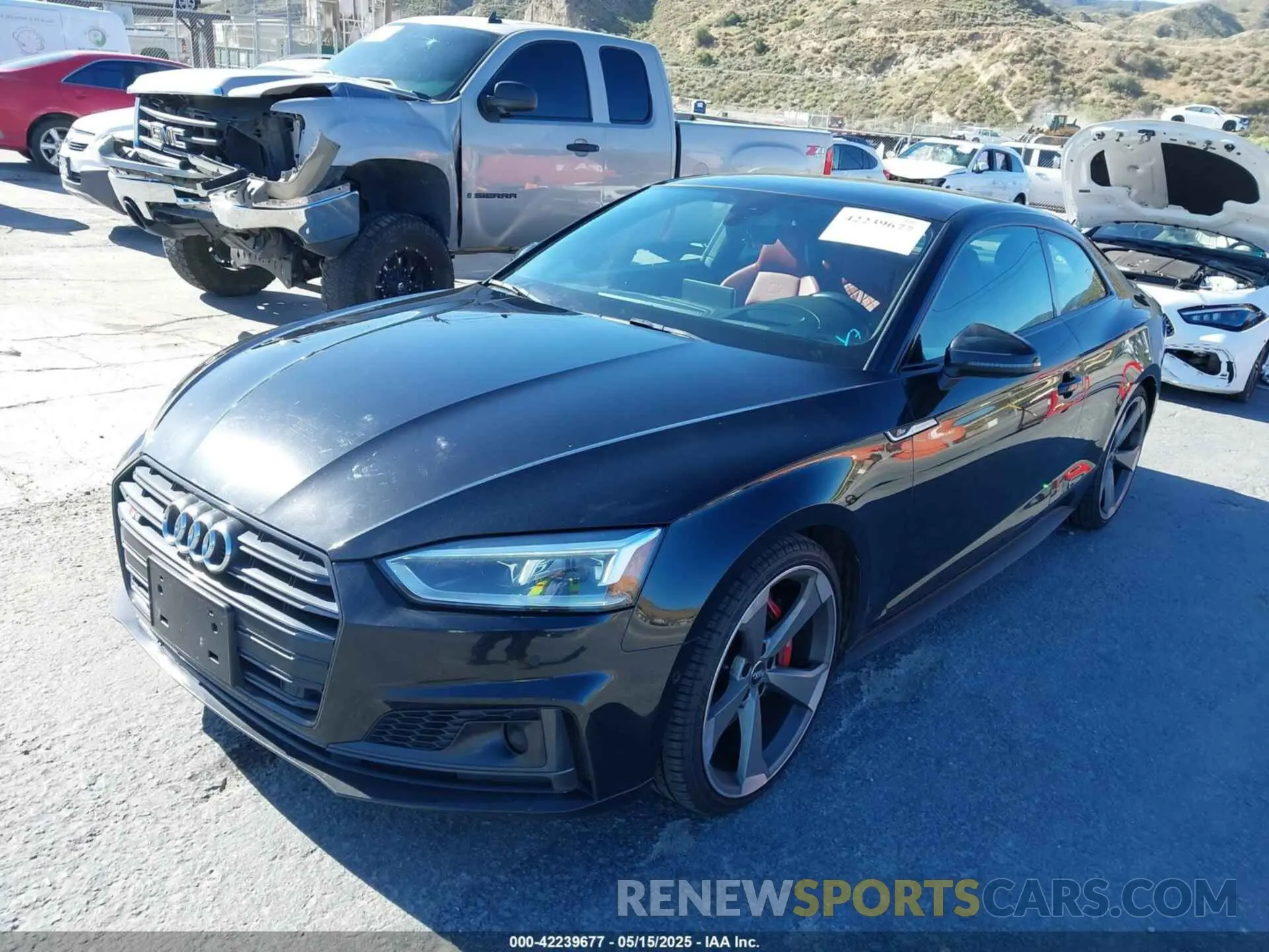 2 Photograph of a damaged car WAUR4AF56KA058869 AUDI S5 2019