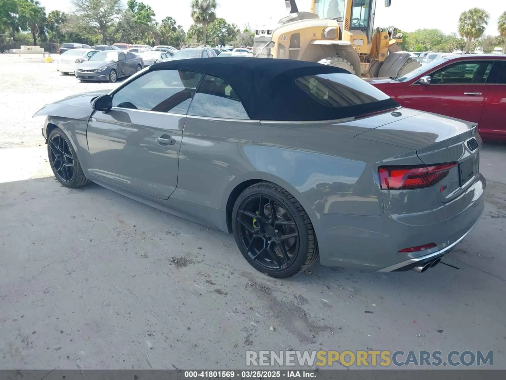 3 Photograph of a damaged car WAUY4GF55KN001005 AUDI S5 2019