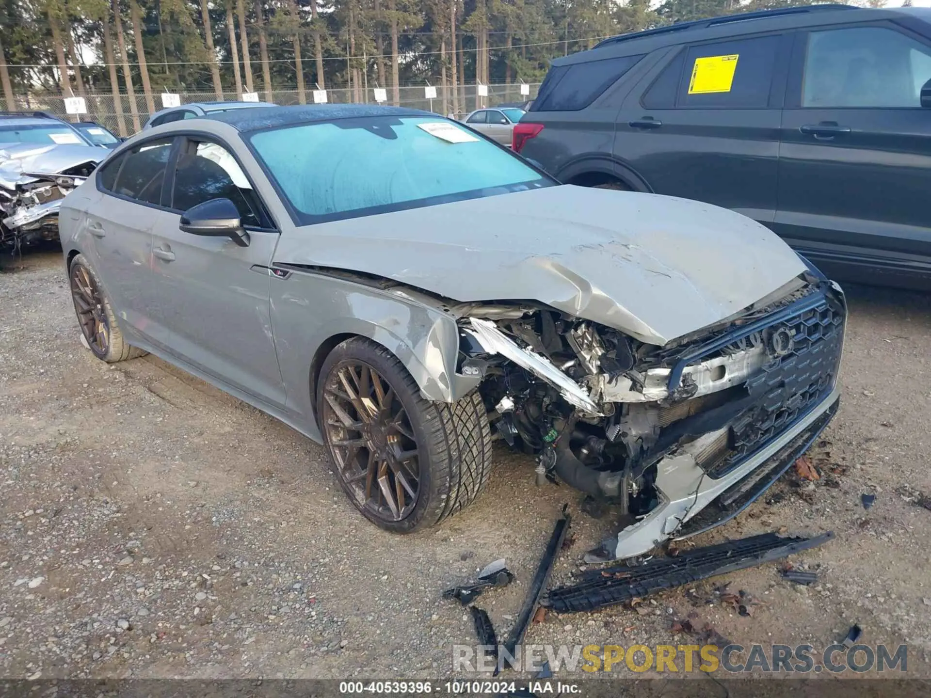 1 Photograph of a damaged car WAUC4CF51LA005905 AUDI S5 2020