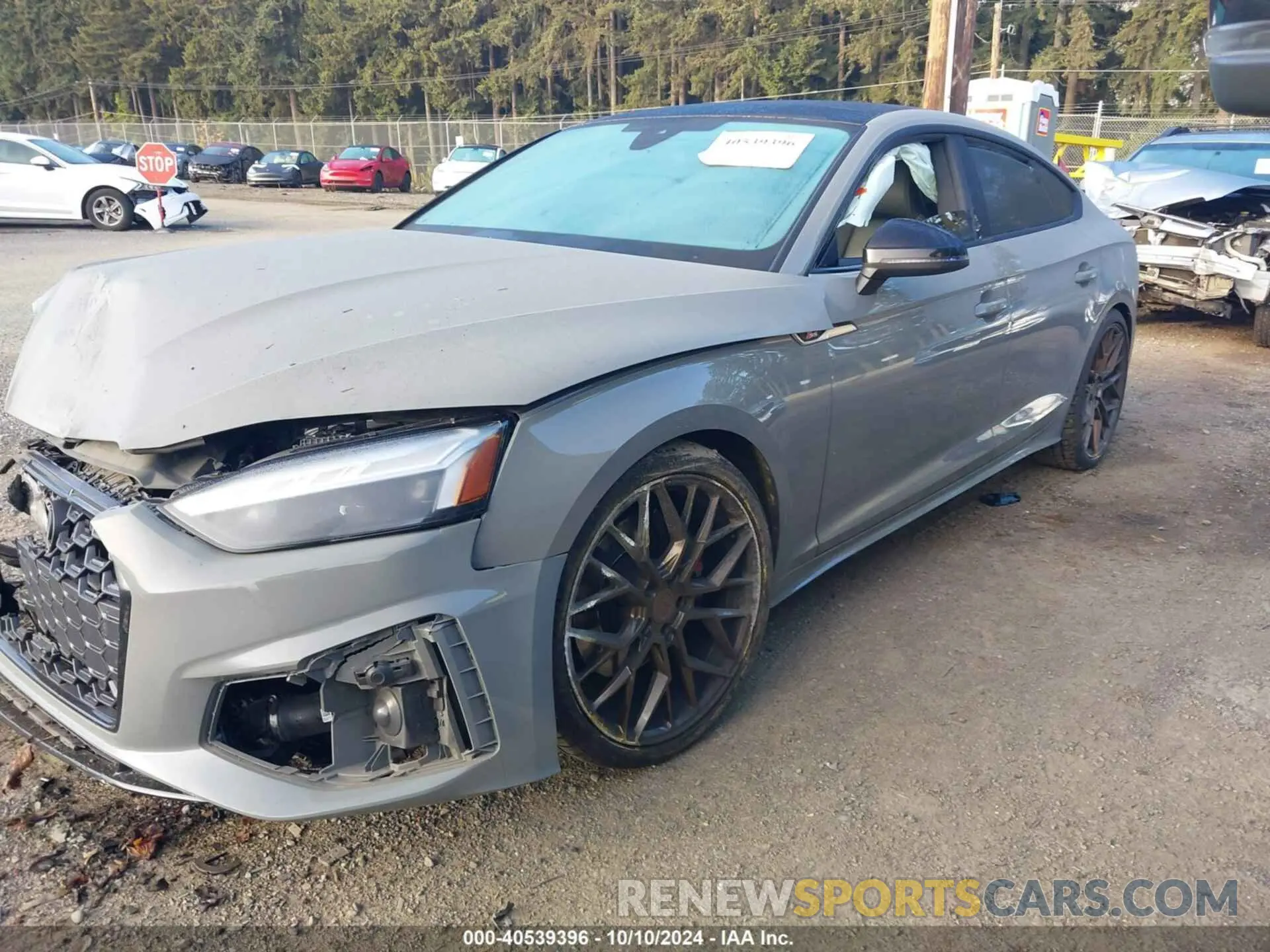 14 Photograph of a damaged car WAUC4CF51LA005905 AUDI S5 2020