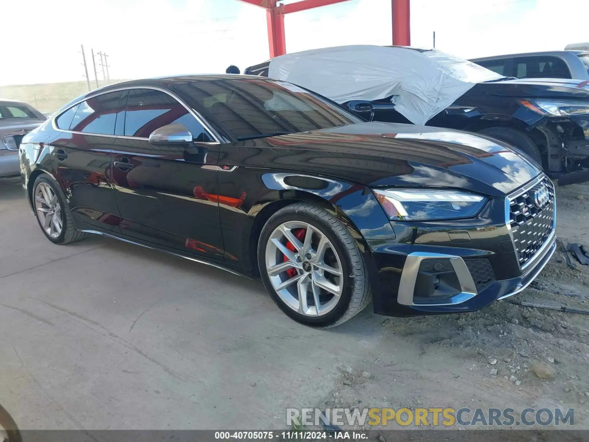 13 Photograph of a damaged car WAUB4CF50MA024250 AUDI S5 2021